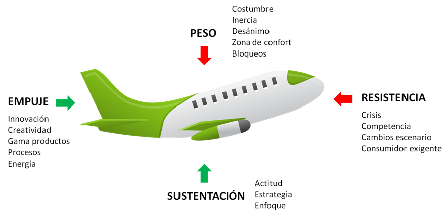 Lecciones aeronáuticas para pilotar una empresa