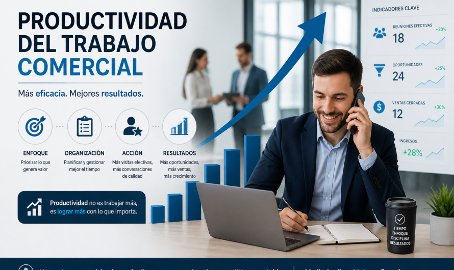 Cómo organizar tu semana para vender más. Una reflexión sobre la productividad comercial